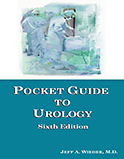 Image of the book cover for 'Pocket Guide to Urology'