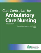 Image of the book cover for 'Core Curriculum for Ambulatory Care Nursing'