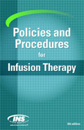 Image of the book cover for 'Policies and Procedures for Infusion Therapy'