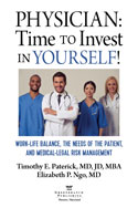 Image of the book cover for 'Physician: Time to Invest in Yourself!'