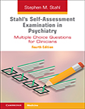 Image of the book cover for 'Stahl's Self-Assessment Examination in Psychiatry'