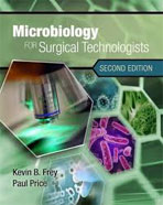 Image of the book cover for 'Microbiology for Surgical Technologists'