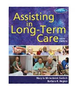 Image of the book cover for 'Assisting in Long-Term Care'