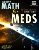 Image of the book cover for 'Curren's Math for Meds'