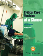 Image of the book cover for 'Critical Care Medicine at a Glance'
