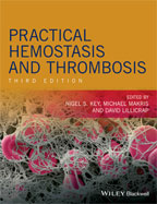 Image of the book cover for 'Practical Hemostasis and Thrombosis'