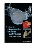 Image of the book cover for 'The Practice of Catheter Cryoablation for Cardiac Arrhythmias'