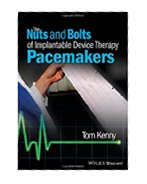 Image of the book cover for 'THE NUTS AND BOLTS OF IMPLANTABLE DEVICE THERAPY PACEMAKERS'