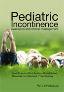 Image of the book cover for 'Pediatric Incontinence'