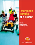 Image of the book cover for 'Emergency Nursing at a Glance'