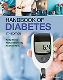 Image of the book cover for 'Handbook of Diabetes'