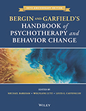 Image of the book cover for 'Bergin and Garfield's Handbook of Psychotherapy and Behavior Change'