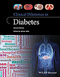 Image of the book cover for 'Clinical Dilemmas in Diabetes'