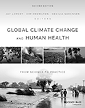 Image of the book cover for 'Global Climate Change and Human Health'