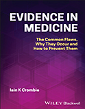 Image of the book cover for 'Evidence in Medicine'