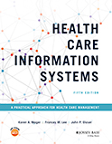 Image of the book cover for 'Health Care Information Systems'