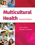 Image of the book cover for 'Multicultural Health'