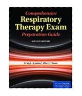 Image of the book cover for 'Comprehensive Respiratory Therapy Exam Preparation Guide'