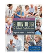 Image of the book cover for 'GERONTOLOGY FOR THE HEALTH CARE PROFESSIONAL'