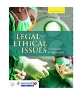 Image of the book cover for 'Legal And Ethical Issues For Health Professionals'