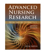Image of the book cover for 'Advanced Nursing Research'