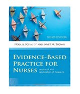 Image of the book cover for 'Evidence-Based Practice For Nurses'