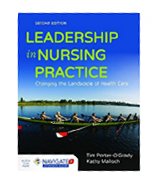 Image of the book cover for 'Leadership In Nursing Practice'