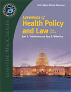 Image of the book cover for 'Essentials Of Health Policy And Law'