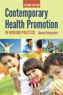 Image of the book cover for 'Contemporary Health Promotion In Nursing Practice'