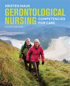 Image of the book cover for 'Gerontological Nursing Competencies for Care'