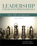 Image of the book cover for 'Leadership For Health Professionals'