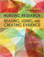Image of the book cover for 'Nursing Research: Reading, Using And Creating Evidence'