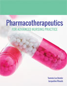 Image of the book cover for 'Pharmacotherapeutics for Advanced Nursing Practice'