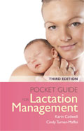 Image of the book cover for 'Pocket Guide For Lactation Management'