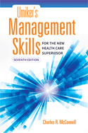 Image of the book cover for 'Umiker's Management Skills For The New Health Care Supervisor'