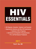 Image of the book cover for 'HIV Essentials 2017'