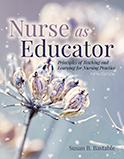 Image of the book cover for 'Nurse as Educator'