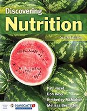 Image of the book cover for 'Discovering Nutrition'