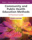 Image of the book cover for 'Community and Public Health Education Methods'