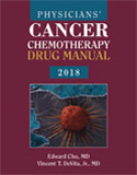 Image of the book cover for 'Physicians' Cancer Chemotherapy Drug Manual 2018'