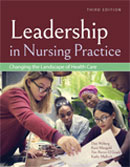 Image of the book cover for 'Leadership in Nursing Practice'