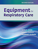 Image of the book cover for 'Equipment for Respiratory Care'