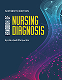 Image of the book cover for 'Handbook of Nursing Diagnosis'