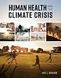 Image of the book cover for 'Human Health and the Climate Crisis'