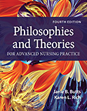 Image of the book cover for 'Philosophies and Theories for Advanced Nursing Practice'