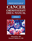 Image of the book cover for 'Physicians' Cancer Chemotherapy Drug Manual 2022'