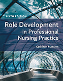 Image of the book cover for 'Role Development in Professional Nursing Practice'