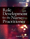 Image of the book cover for 'Role Development for the Nurse Practitioner'