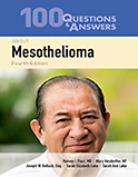 Image of the book cover for '100 Questions & Answers About Mesothelioma'