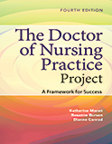 Image of the book cover for 'The Doctor of Nursing Practice Project'